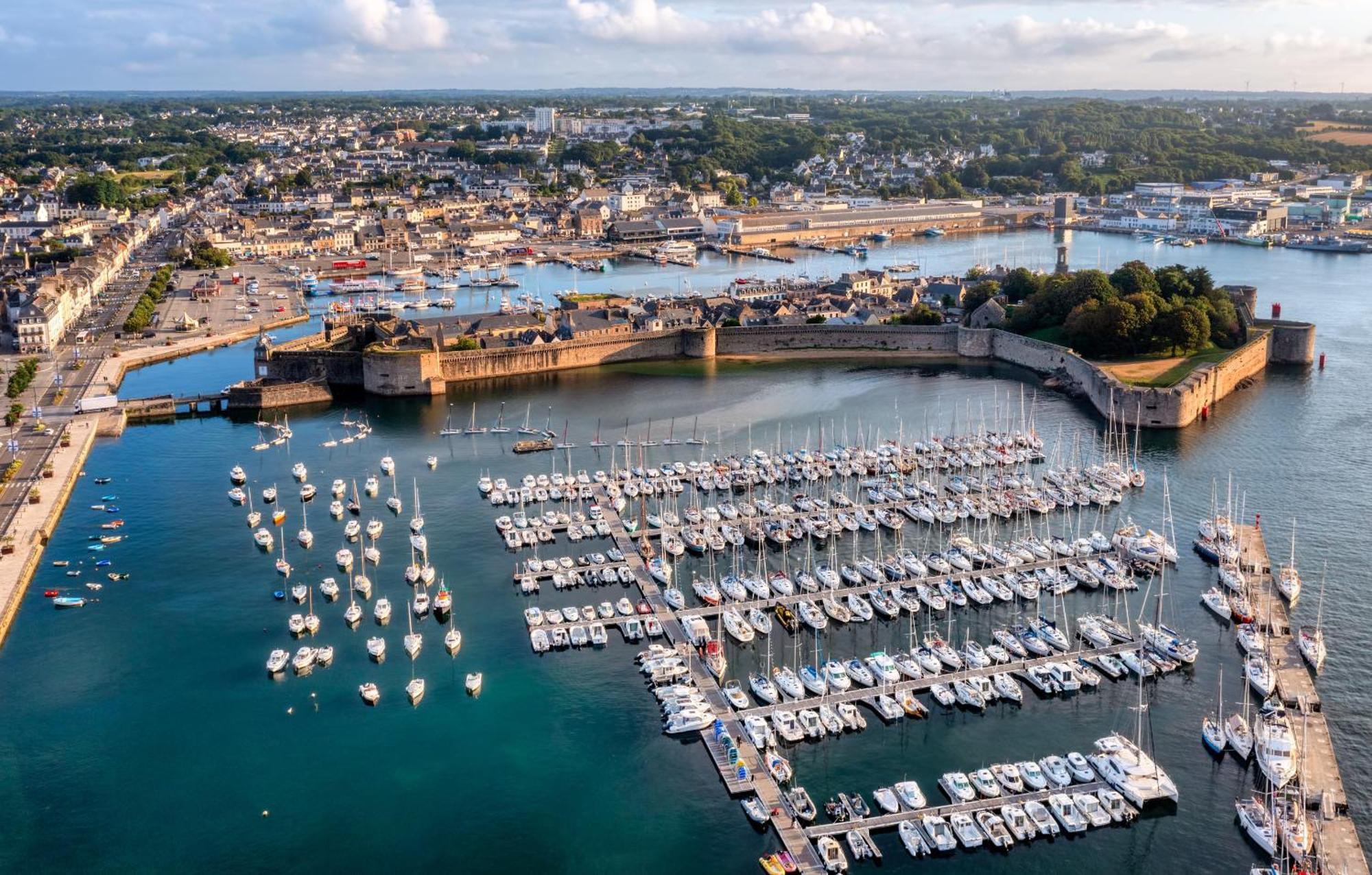 -Le Sentier- Elegant T3 Avec Jardin Proche Mer Concarneau Esterno foto